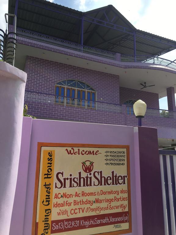 Srishti Shelter Hotel Varanasi Bagian luar foto